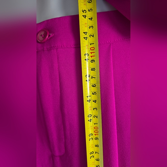 Hot Pink two-piece vest and pants set - Vest is Medium and Pants are Large - Picture 5 of 9